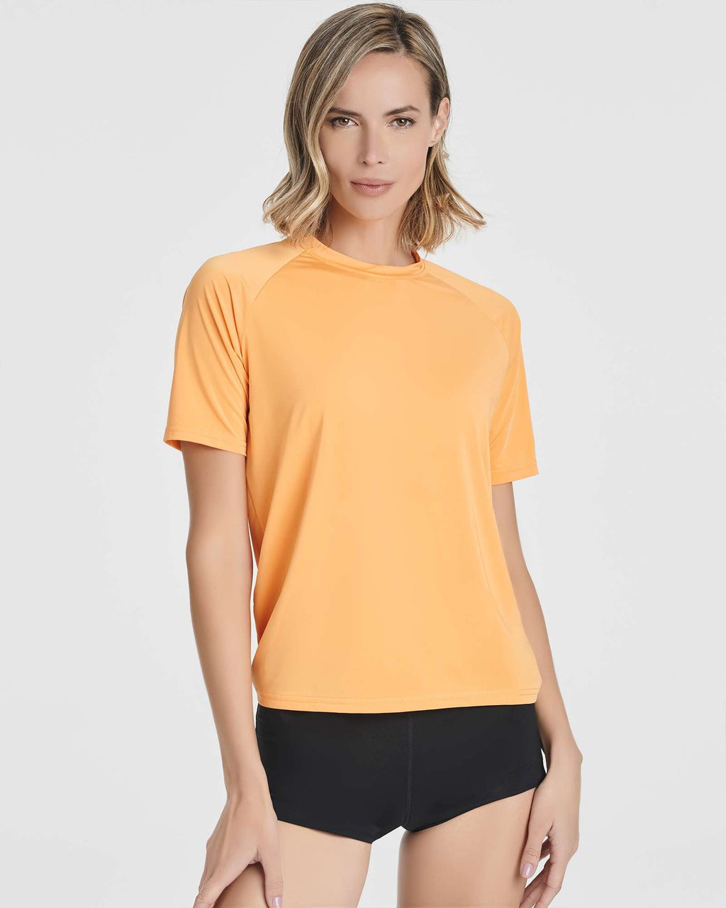 4 Pack: Women's UPF Short Sleeved Rashguard Top