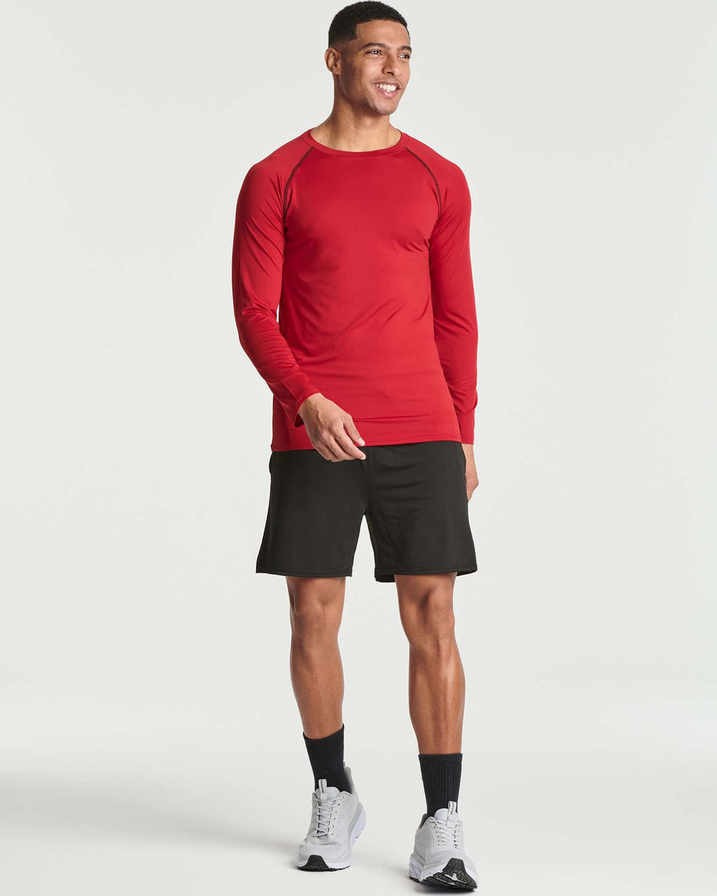 4 Pack: Mens Compression Long Sleeve Shirt
