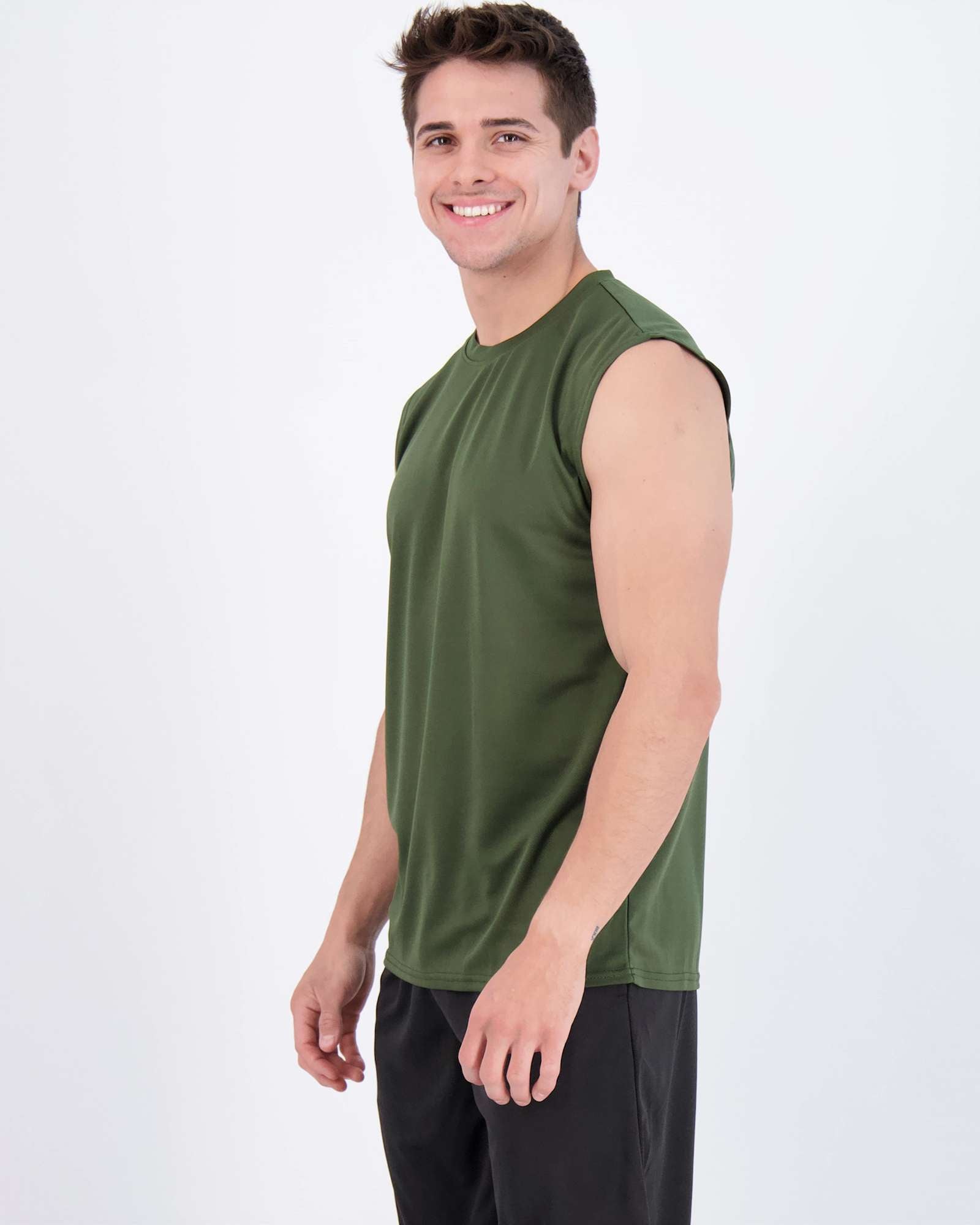 5 Pack: Mens Mesh Active Tank Top (Available in Big & Tall)