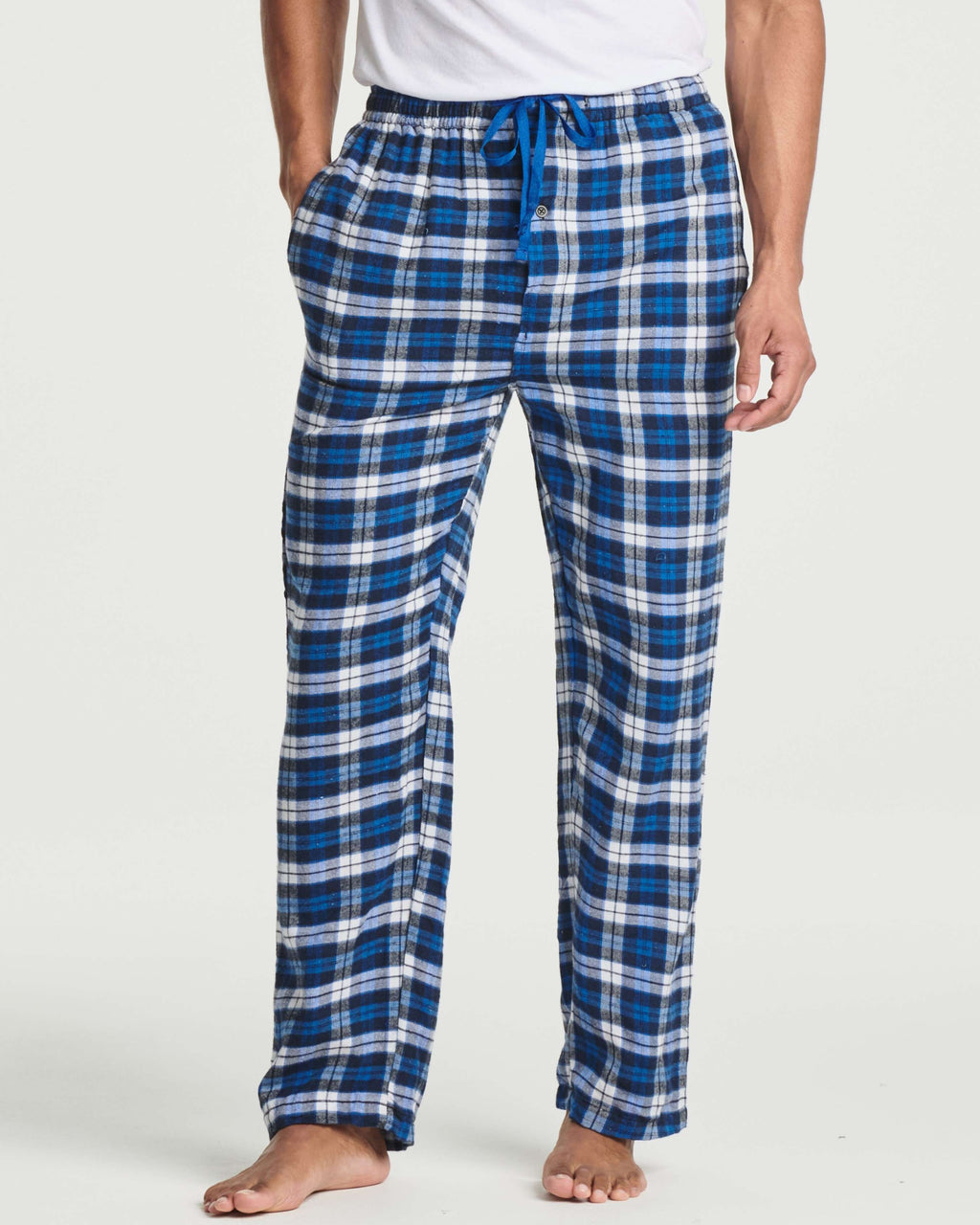 3 Pack: Mens Flannel Plaid Pajama Pants