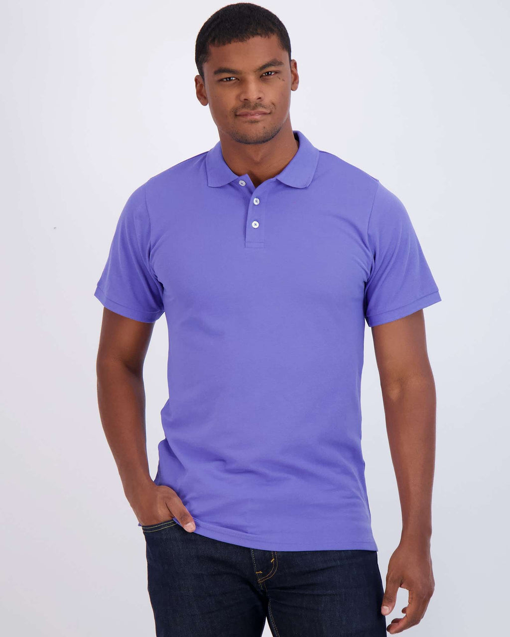 3 Pack: Mens Cotton Pique Short Sleeve Polo Shirt