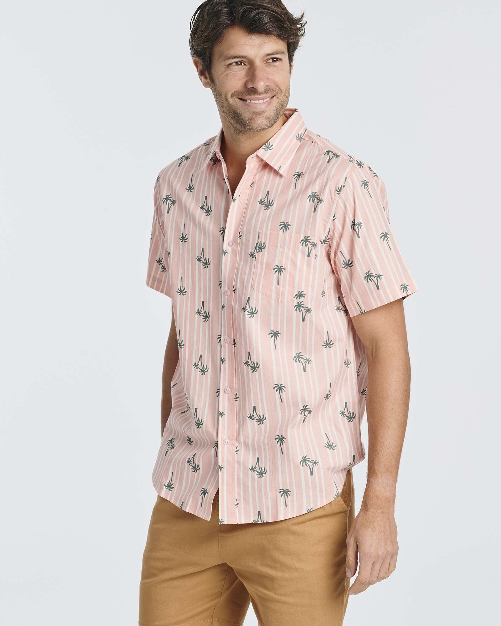 3 Pack: Men's Short-Sleeve Poplin Shirt (Available In Big & Tall)