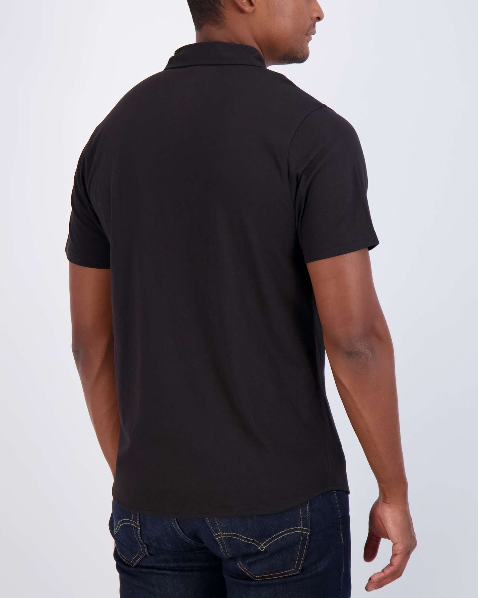 3 Pack: Men's Regular Fit Short Sleeve Button Down Shirt (Available in Big & Tall)