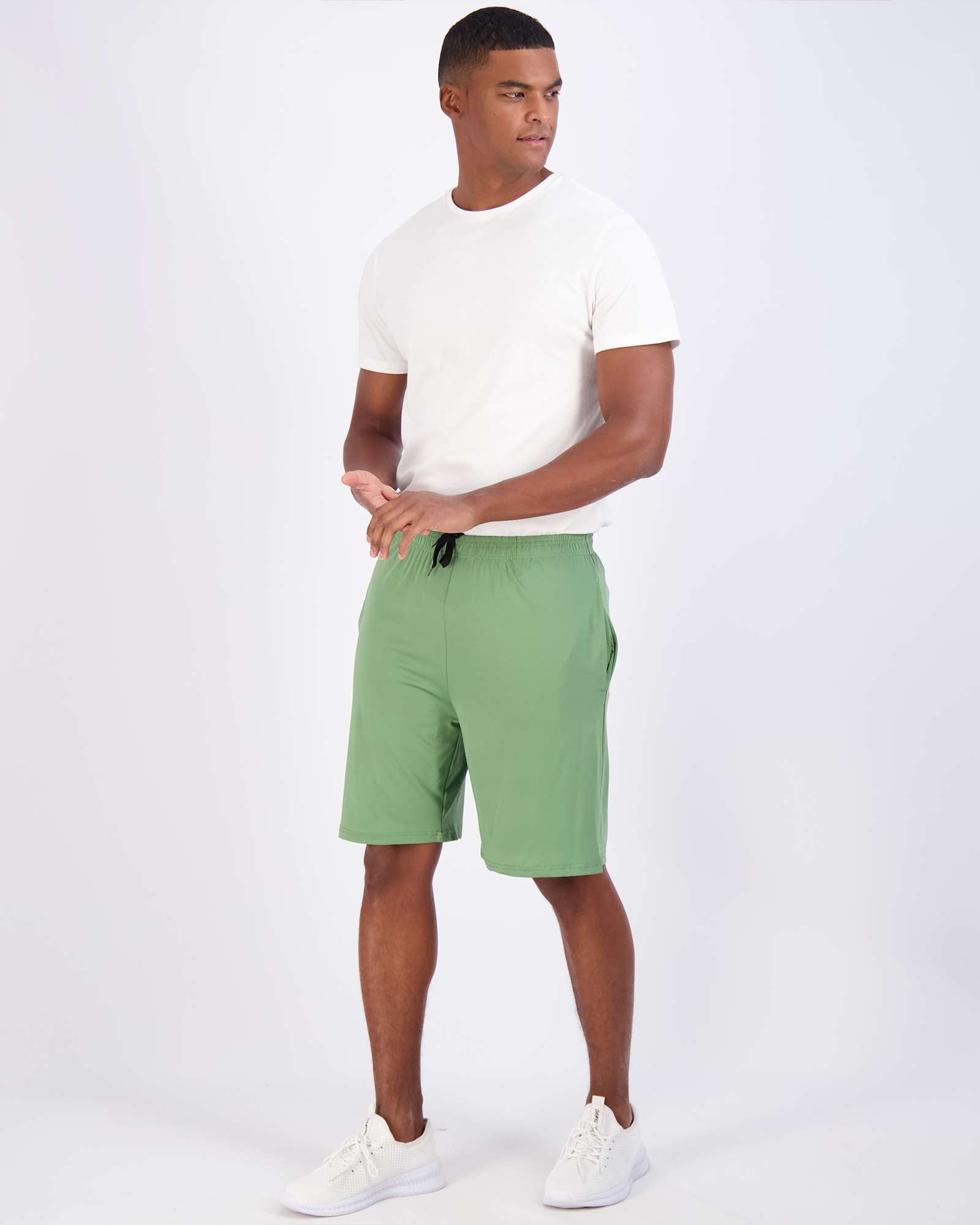 5 Pack: Mens Dry-Fit Active Performance Shorts