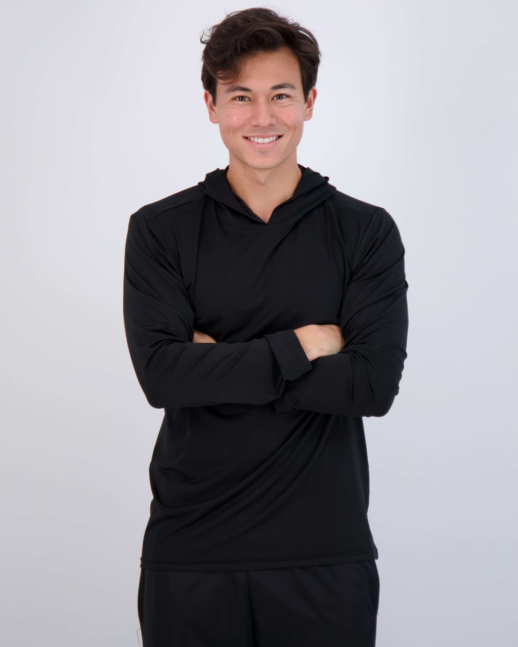 3 Pack: Mens Dry Fit Active Hoodie Pullover Sweatshirt