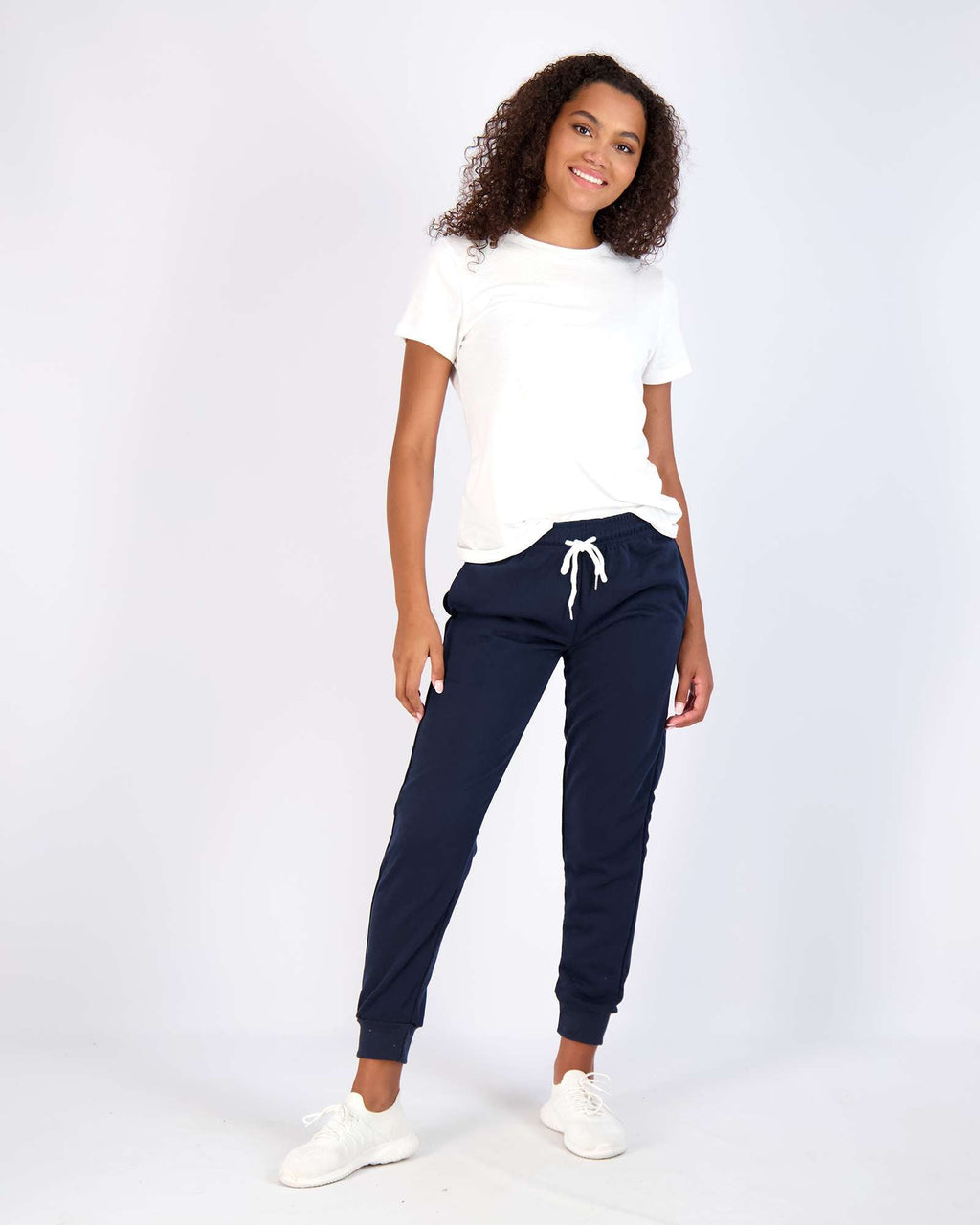 3 Pack: Womens French Terry Lounge Jogger Sweatpants