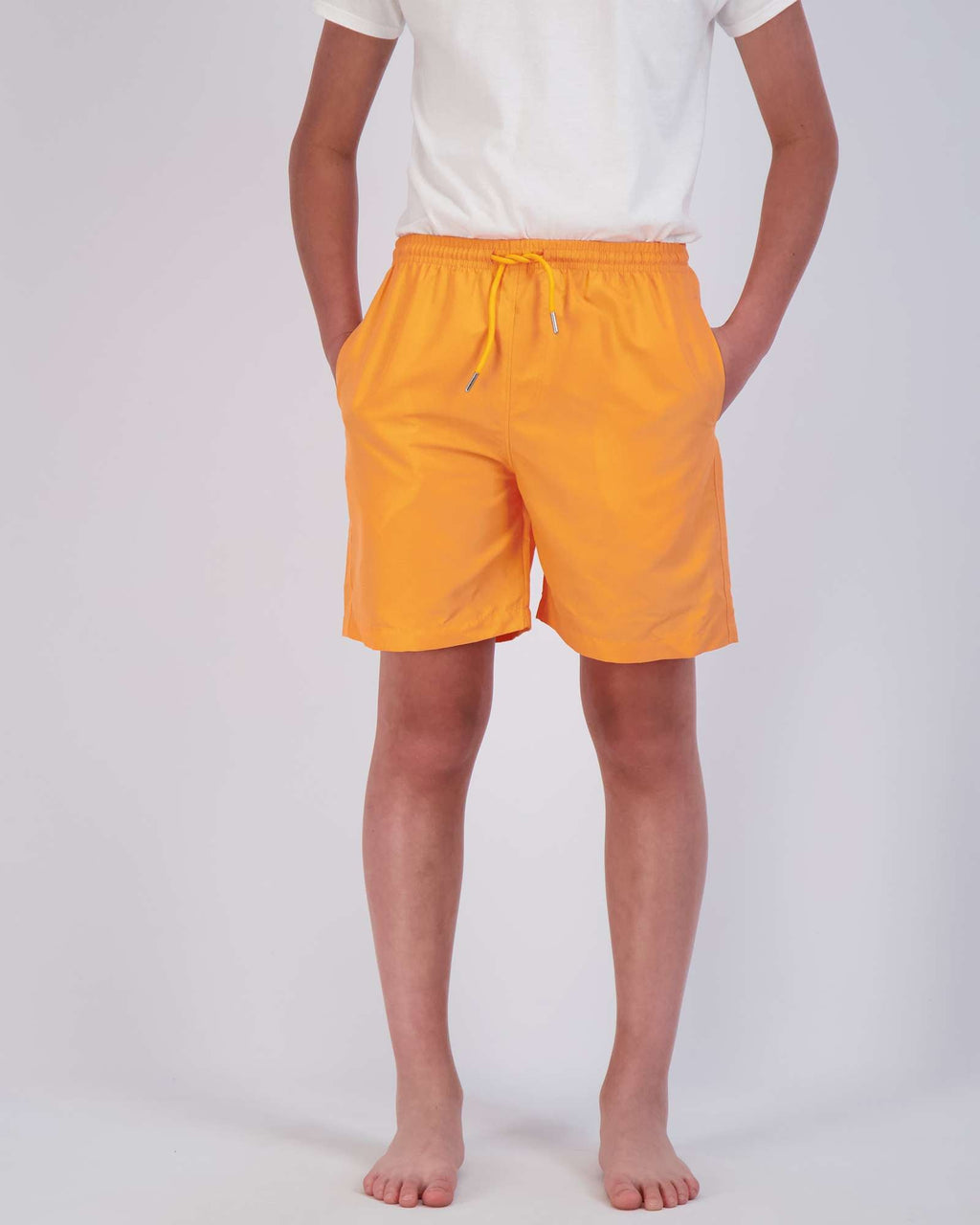 3 Pack: Boys' Swim Board Shorts with Drawstring