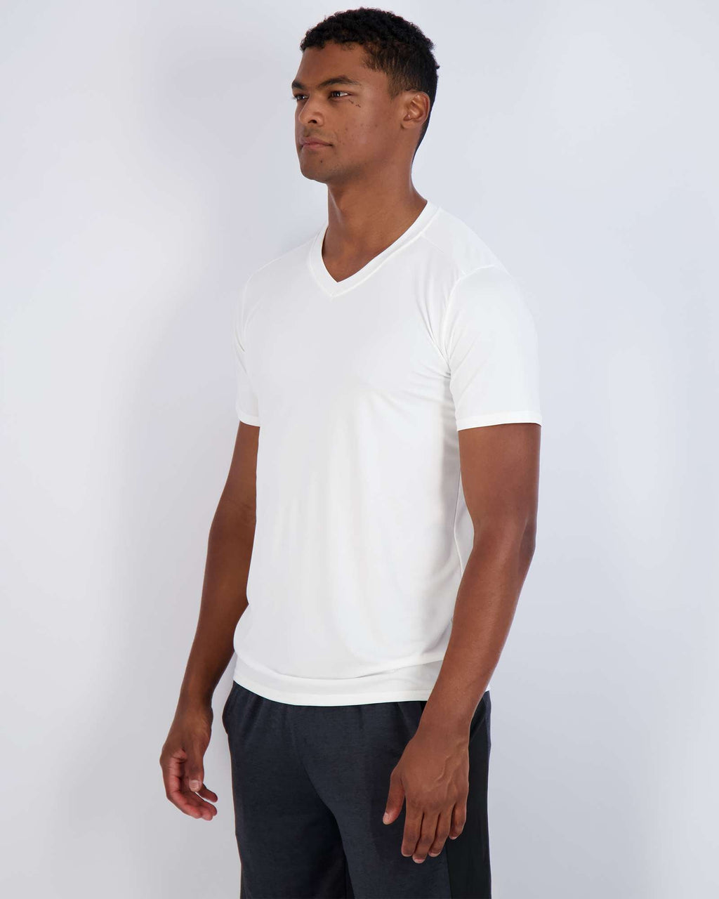 5 Pack: Men’s V-Neck Dry-Fit T-Shirt