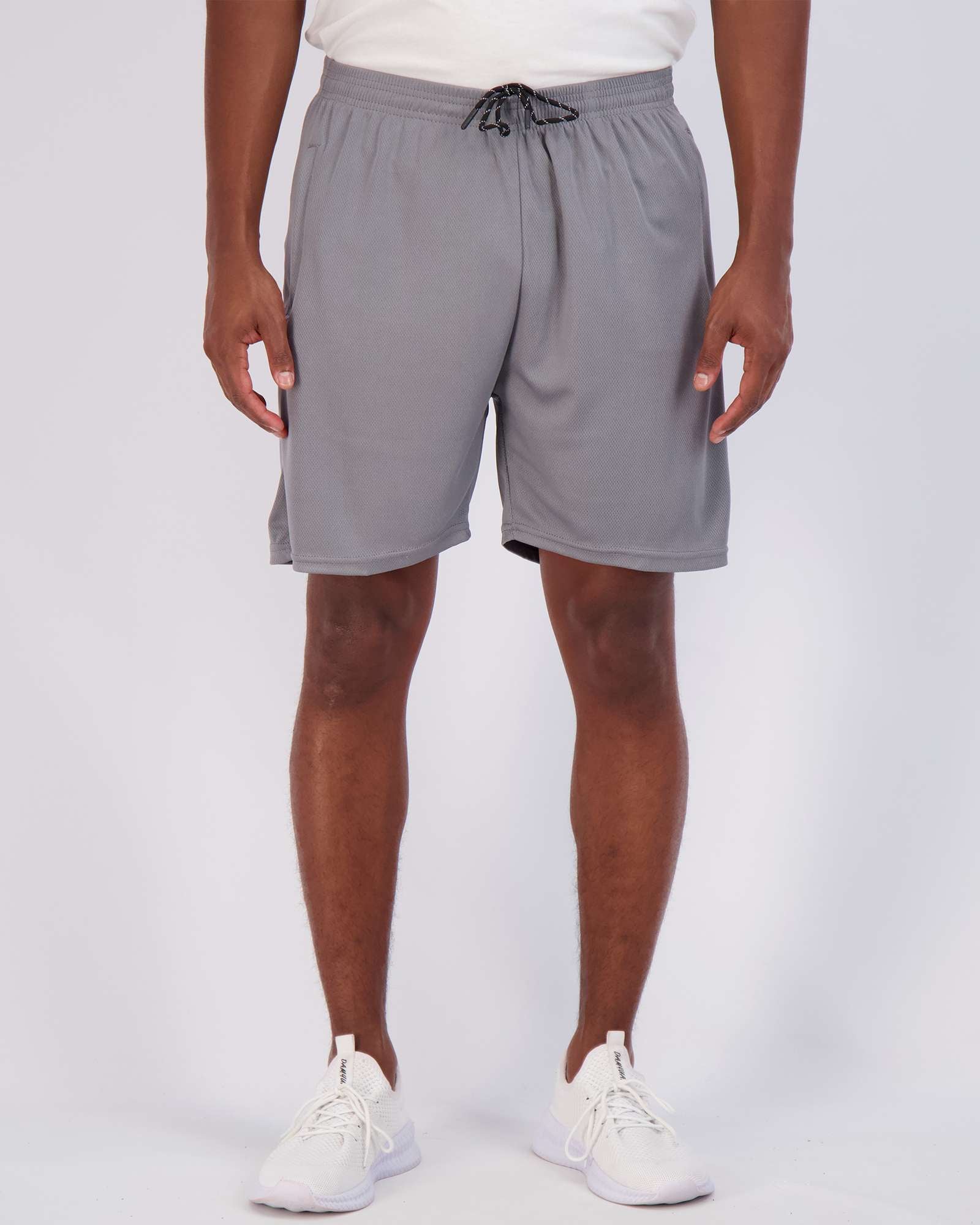 4 Pack: 7" Athletic Running Quick Dry Mesh Shorts with Zipper Pockets (Available In Big & Tall)