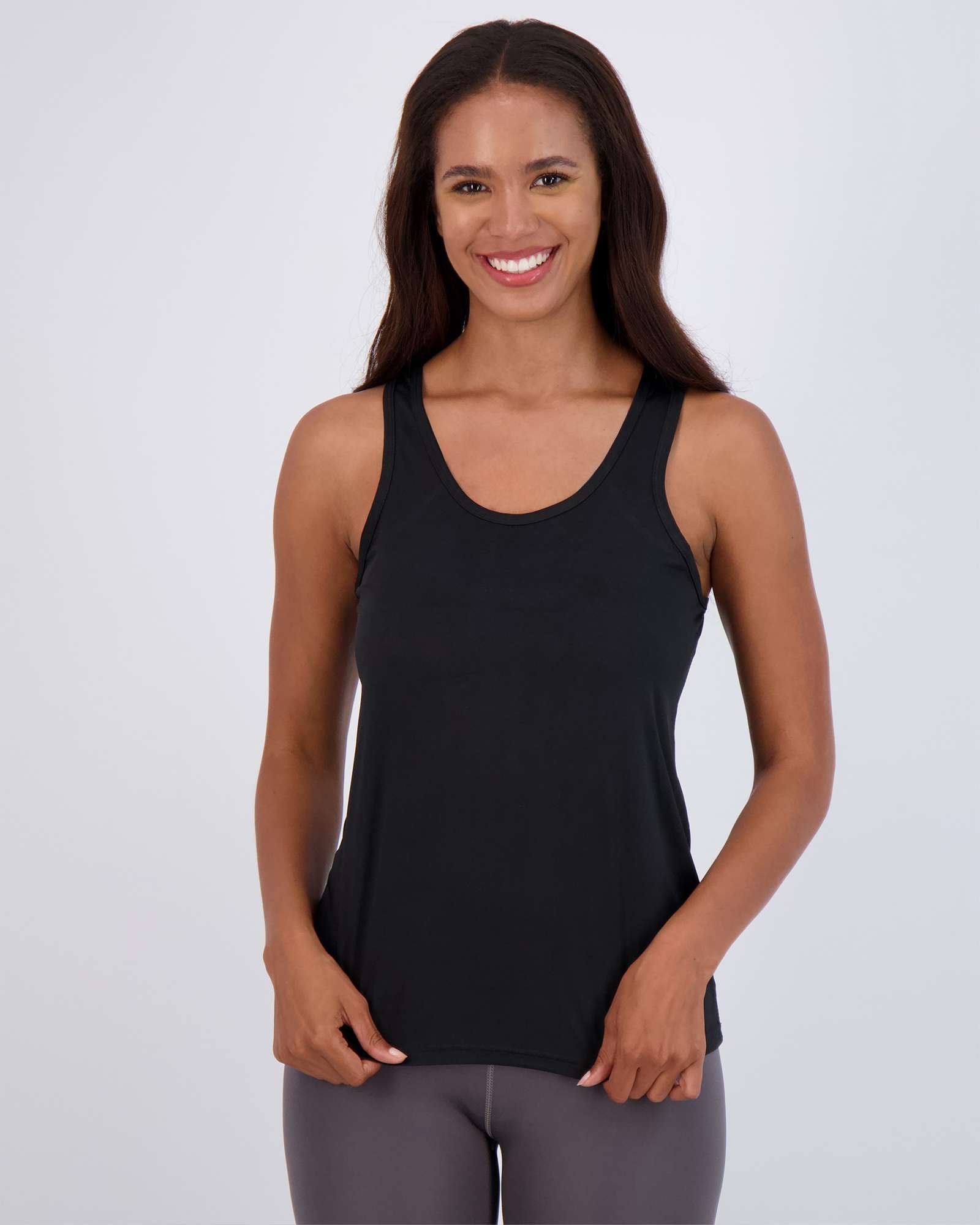 5 Pack: Womens Dry-Fit Racerback Tank Top