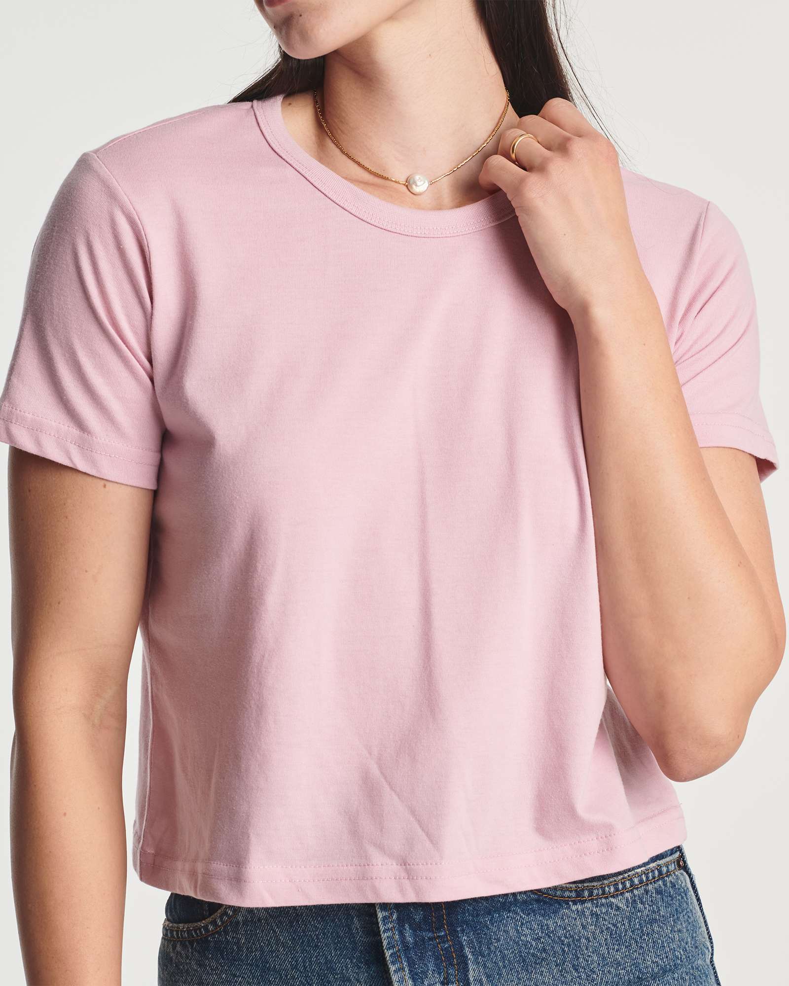 4 Pack: Women's Short Sleeve Crop Top