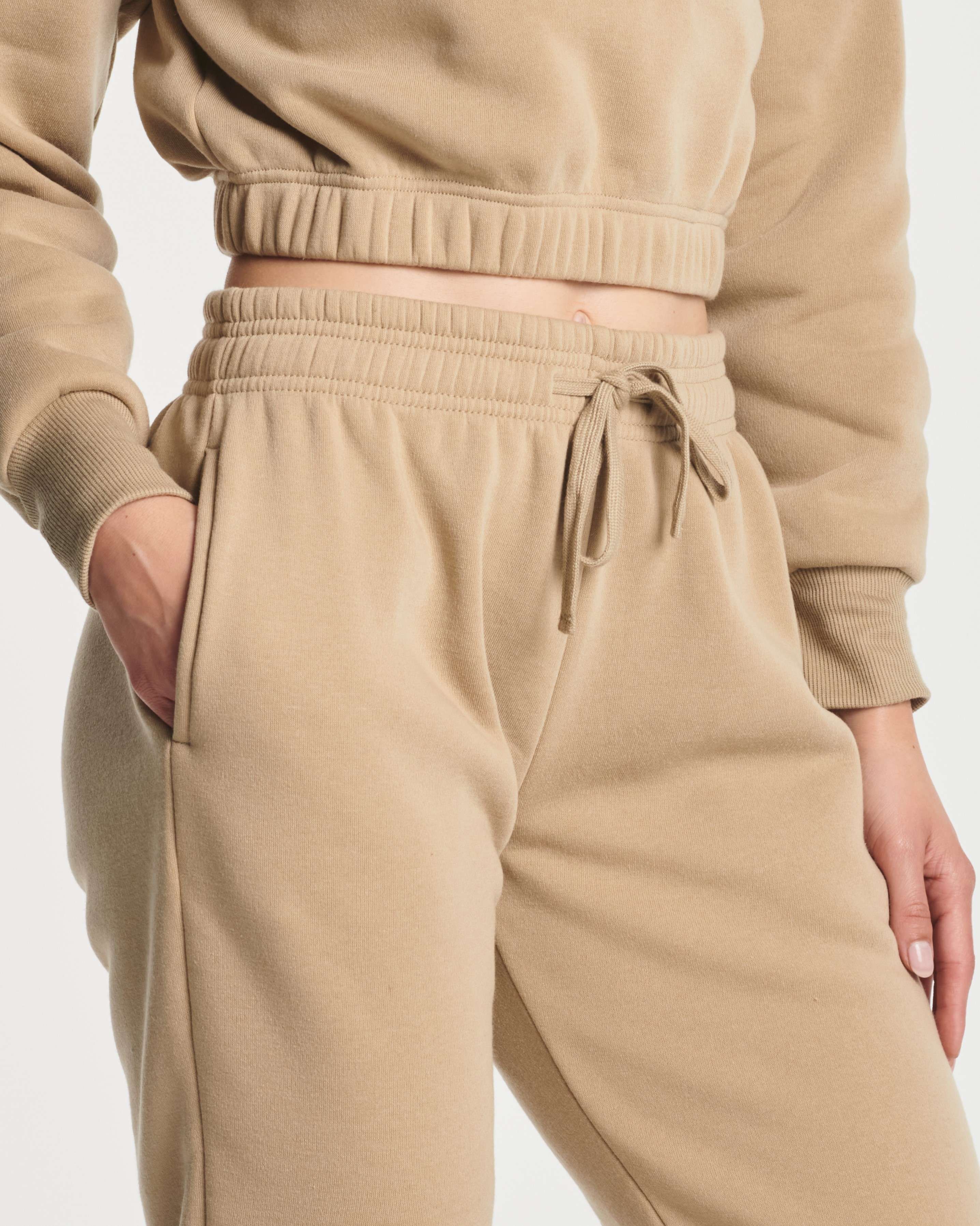 3 Pack: Women's Fleece Jogger Sweatpants with Elastic Cuff (Available in Plus Size)