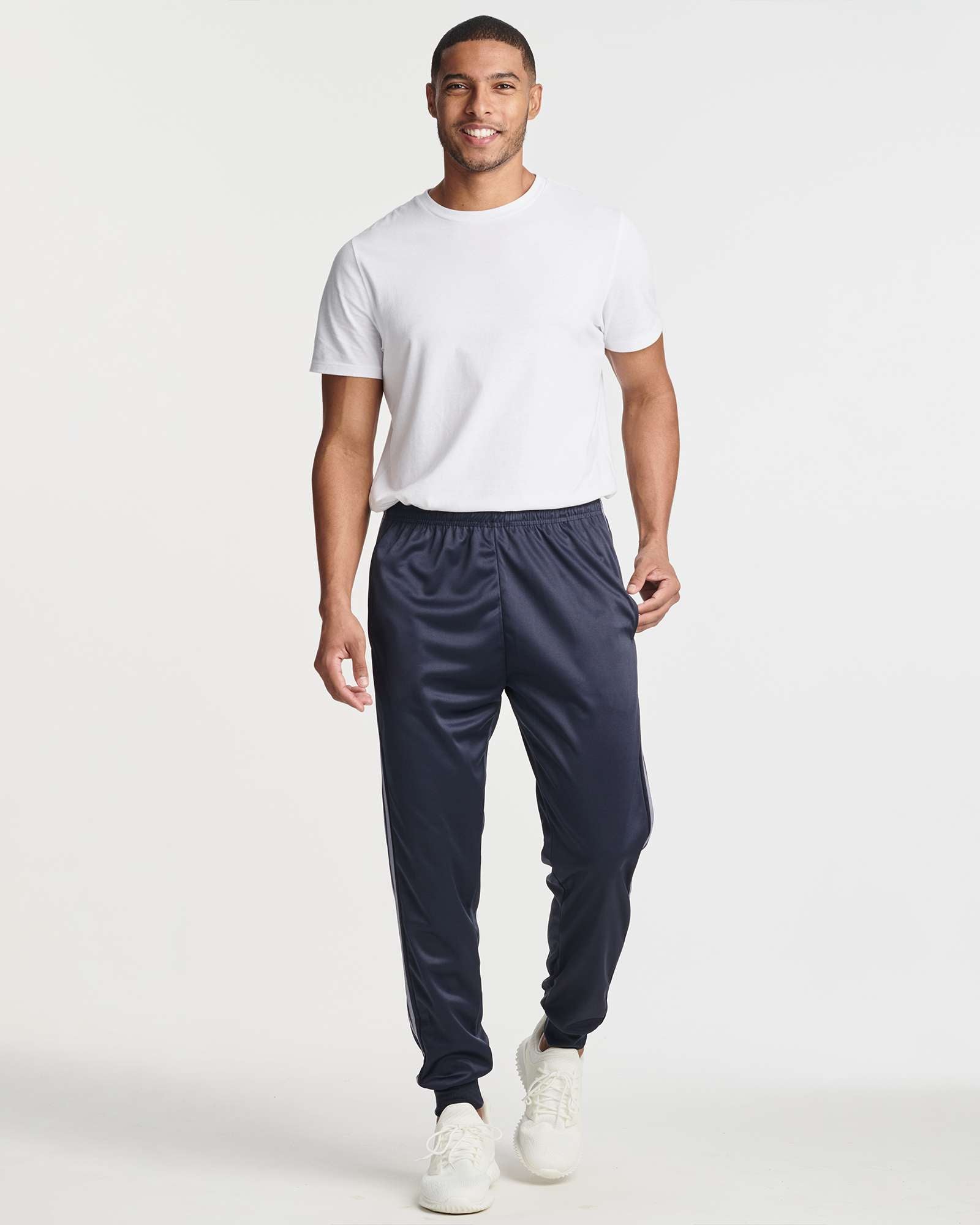 3 Pack: Mens Active Tricot Jogger Sweatpants