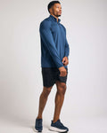 3 Pack: Mens Active Dry-Fit Quarter Zip Pullover