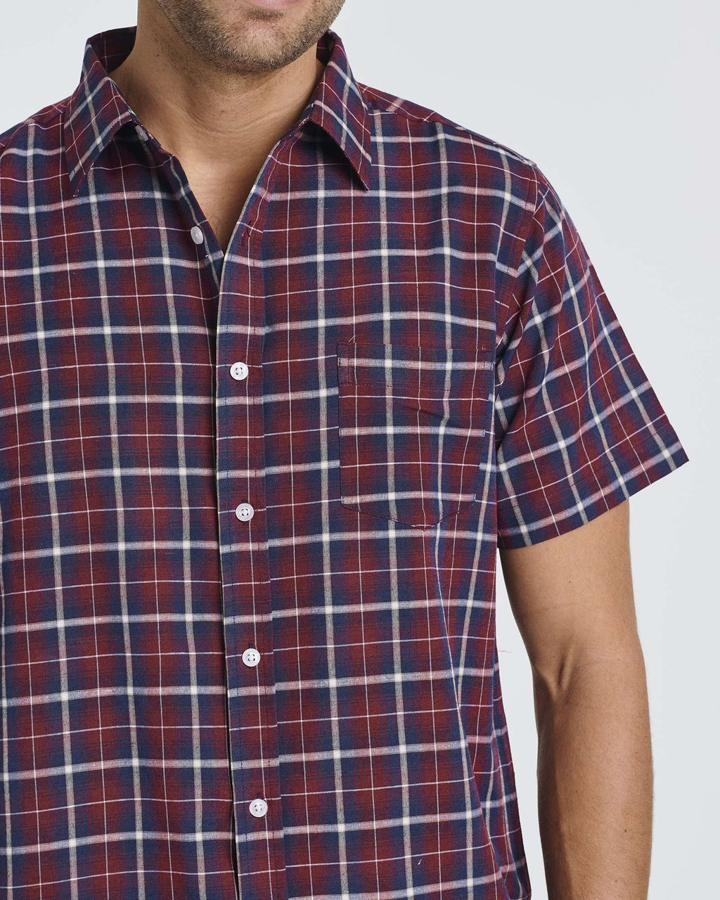 3 Pack: Men's Regular-Fit Short Sleeve Woven Shirt