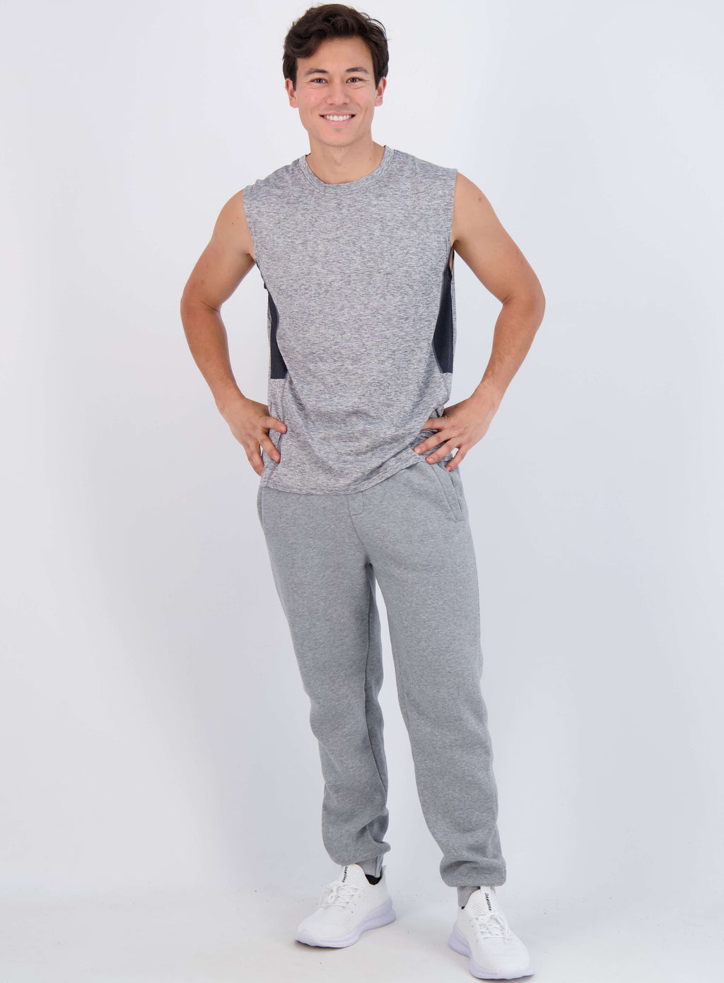 5 Pack: Mens Dry-Fit Active Tech Tank Top