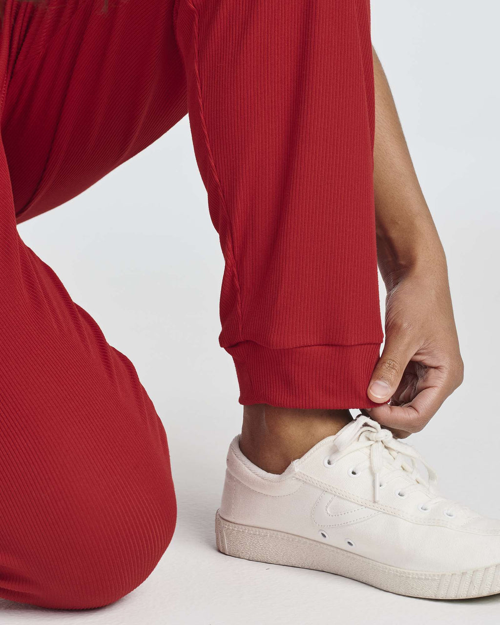 3 Pack: Women's Ribbed Lounge Jogger Sweatpants