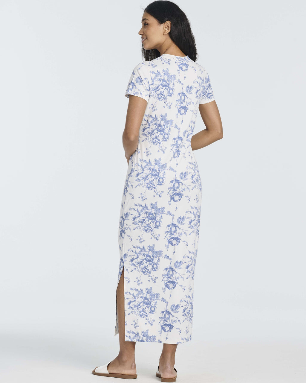 3 Pack: Women’s Casual Short Sleeve Maxi T-Shirt Dress (Available In Plus Size)