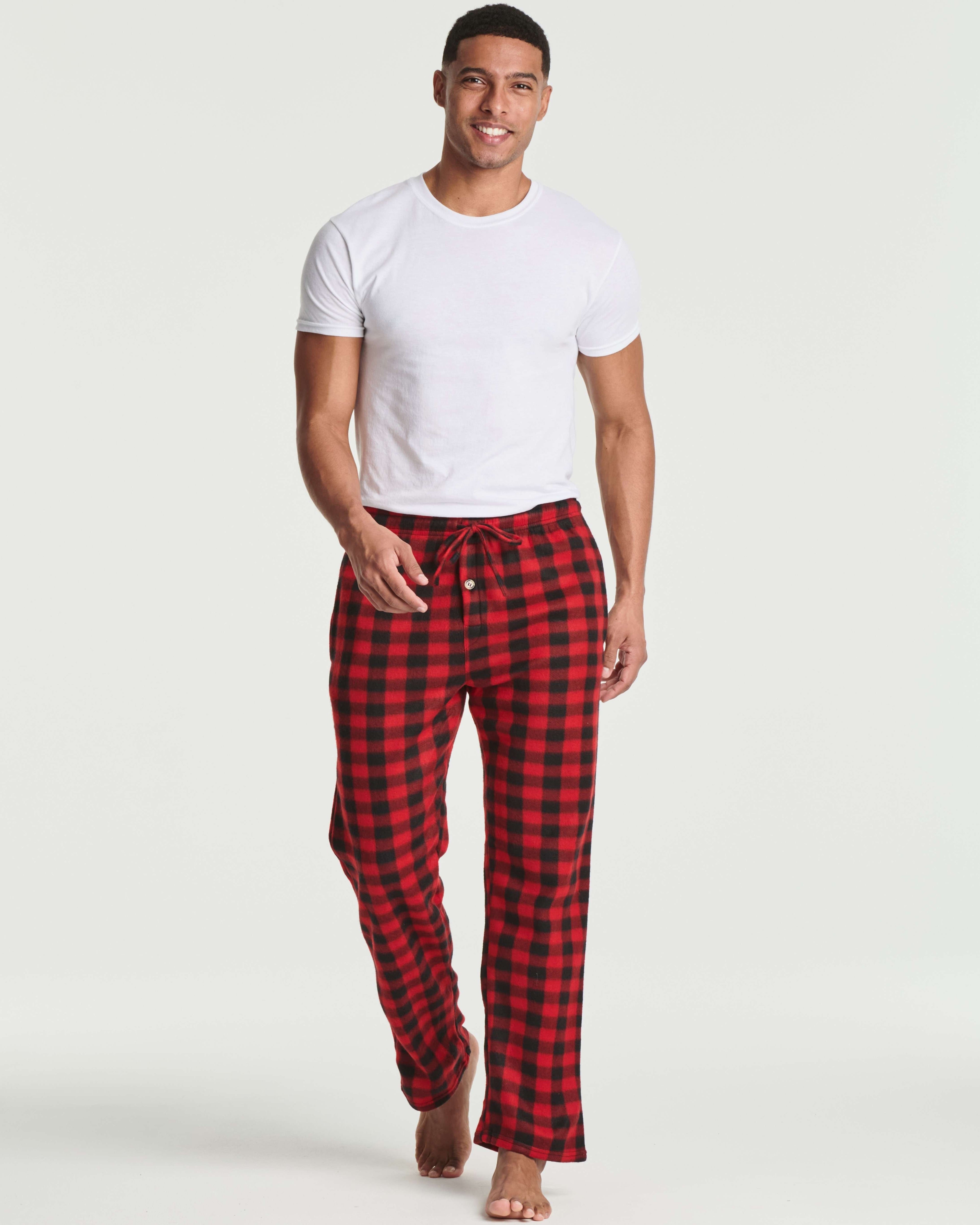 3 Pack: Mens Fleece Pajama Pants