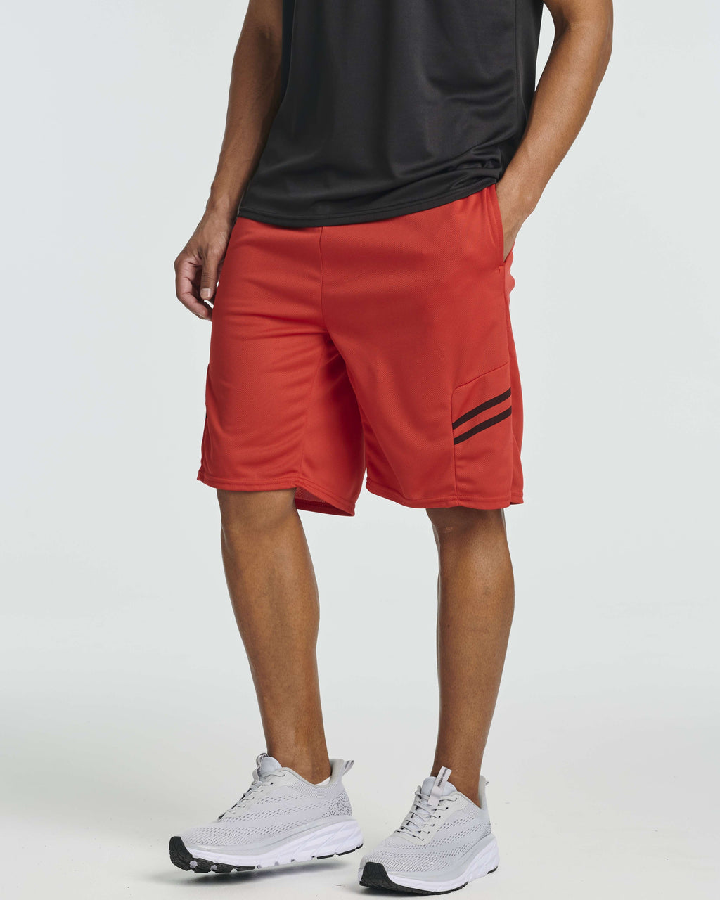 5 Pack: Men's Mesh Athletic Gym Shorts