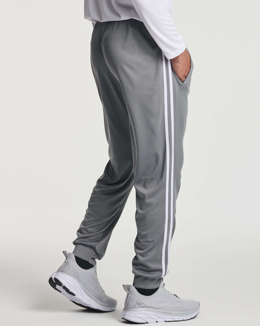 3 Pack: Mens Mesh Active Jogger Sweatpants