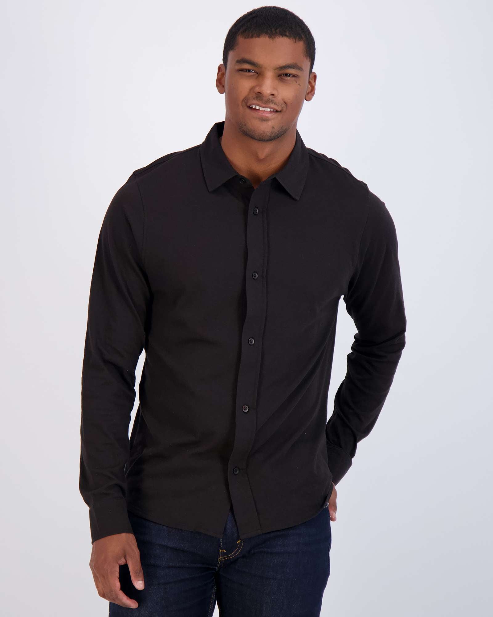 3 Pack: Men's Long Sleeve Button Down Shirt