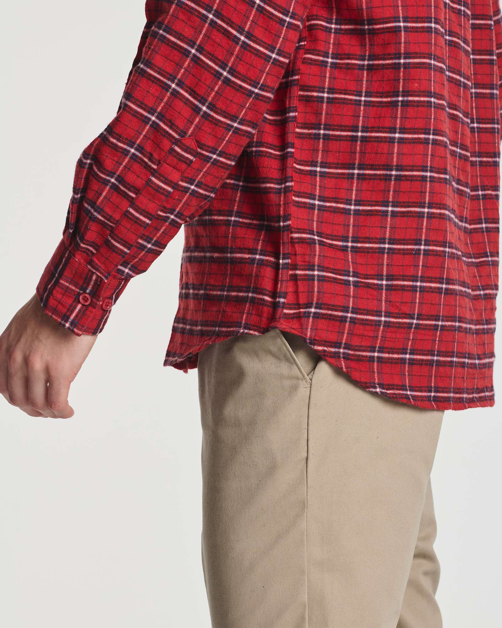 3 Pack: Mens Big & Tall Long-Sleeve Flannel Shirt