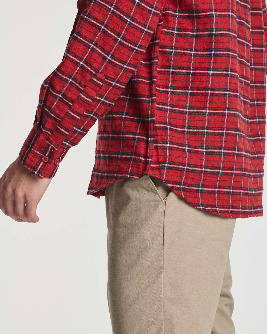 3 Pack: Men's Long-Sleeve Flannel Shirt