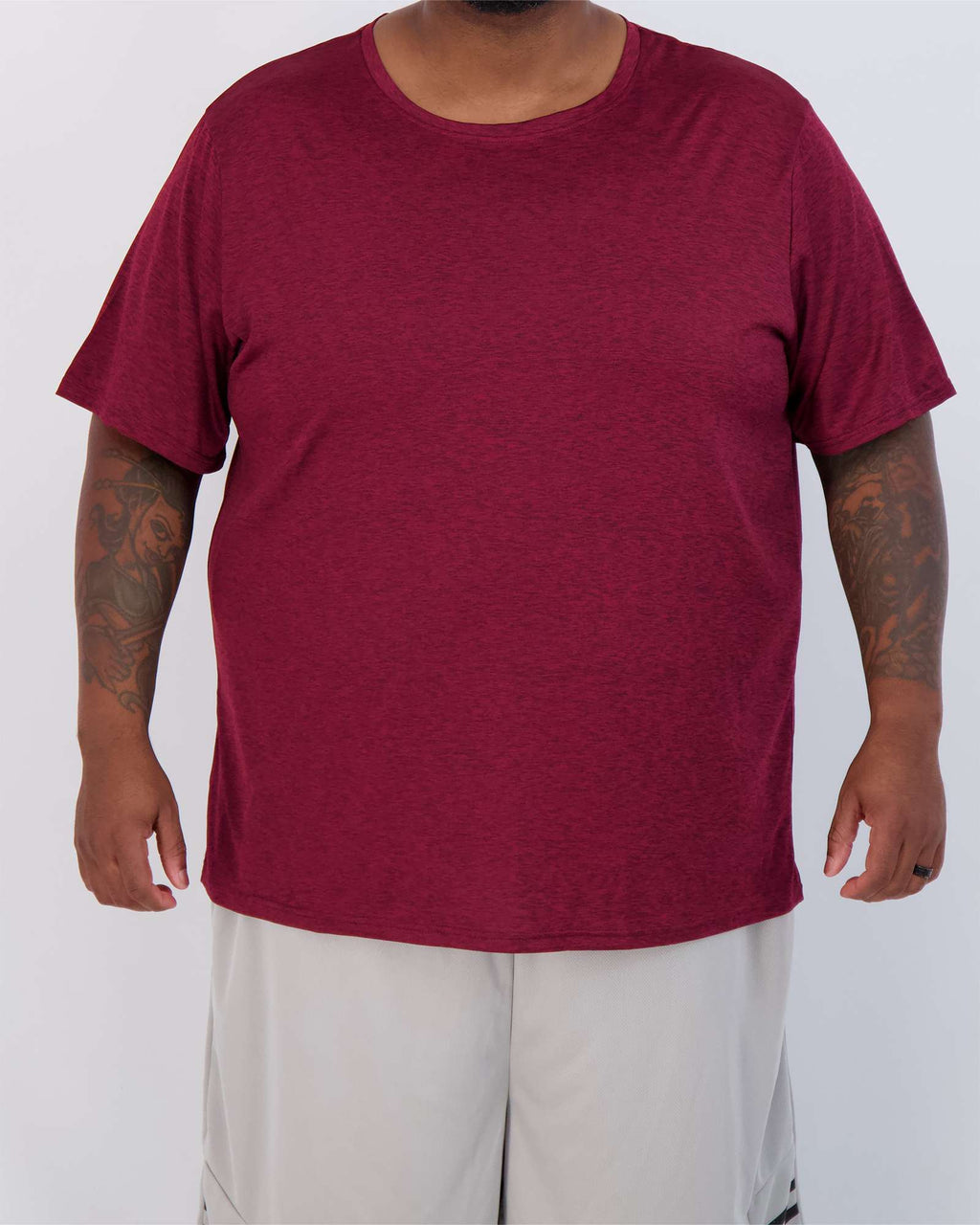 3 Pack: Men’s Big & Tall Dry-Fit Short-Sleeve Crew Neck T-Shirt