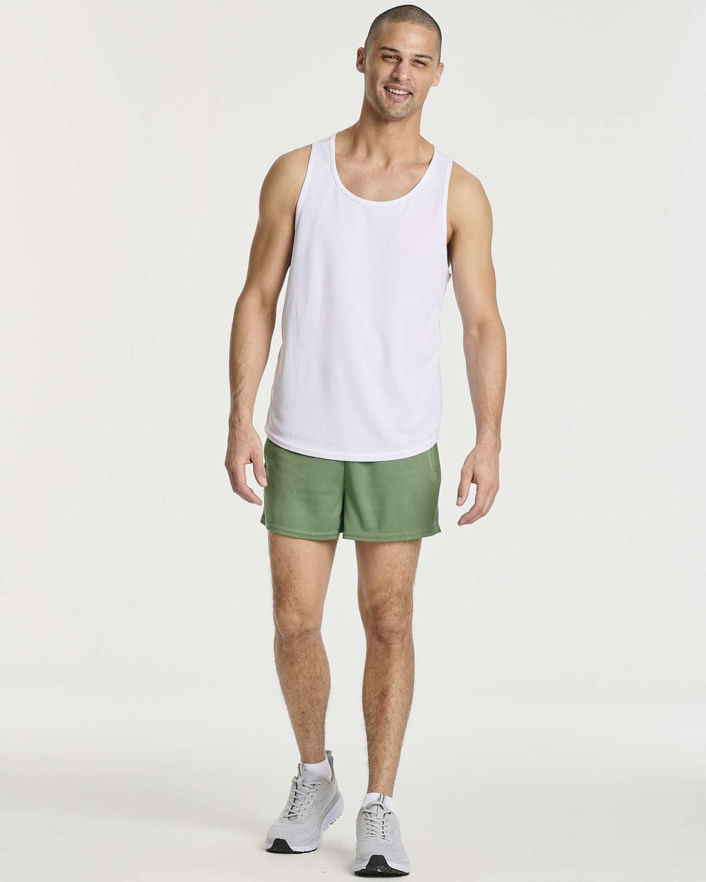 4 Pack: Men's 3" Mesh Running Shorts