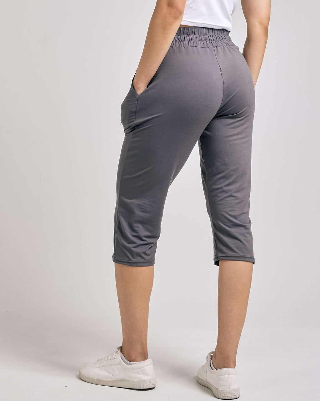 3 Pack: Women's Capri Open Bottom Sweatpants