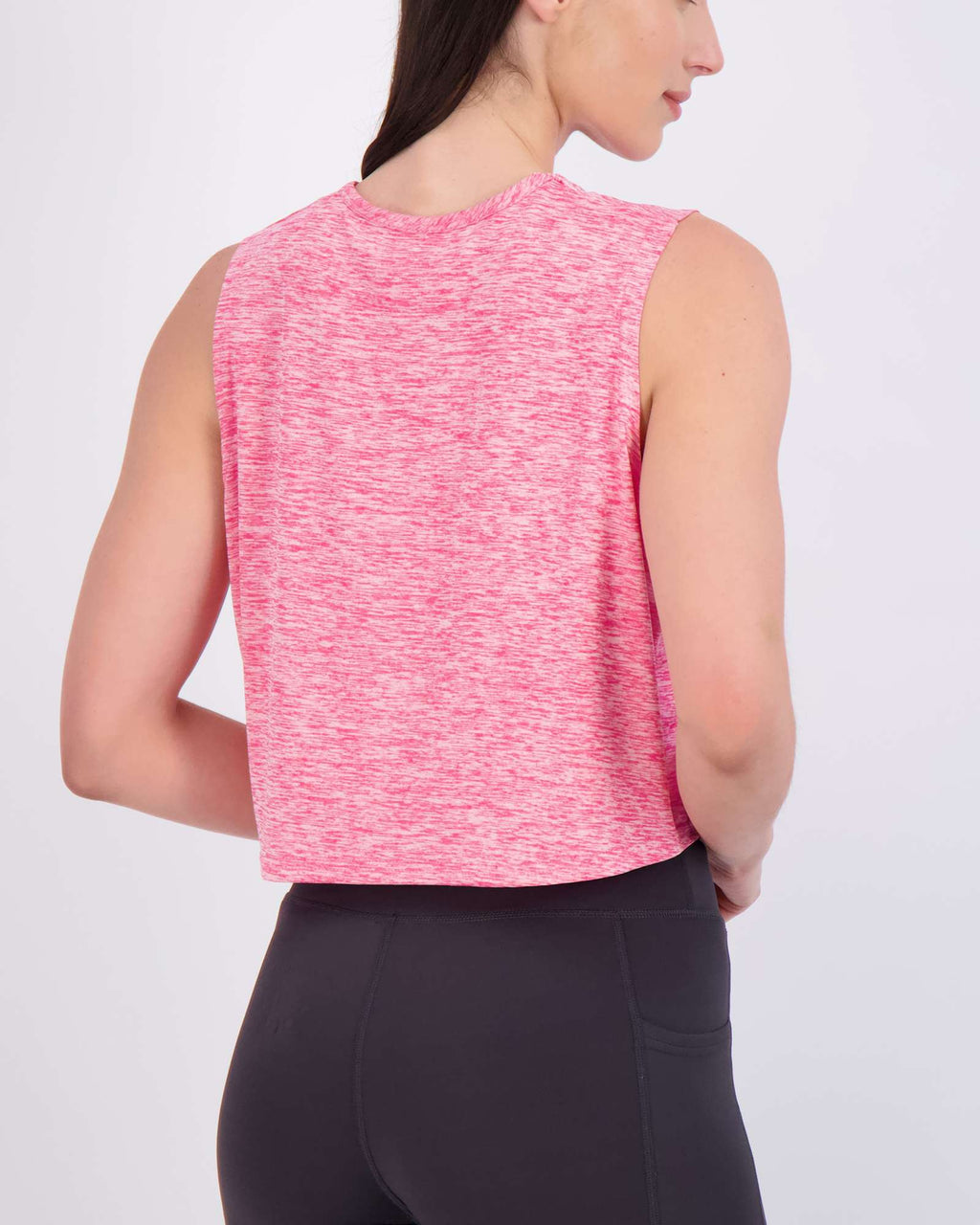 5 Pack: Women's Dry Fit Crop Tank Top