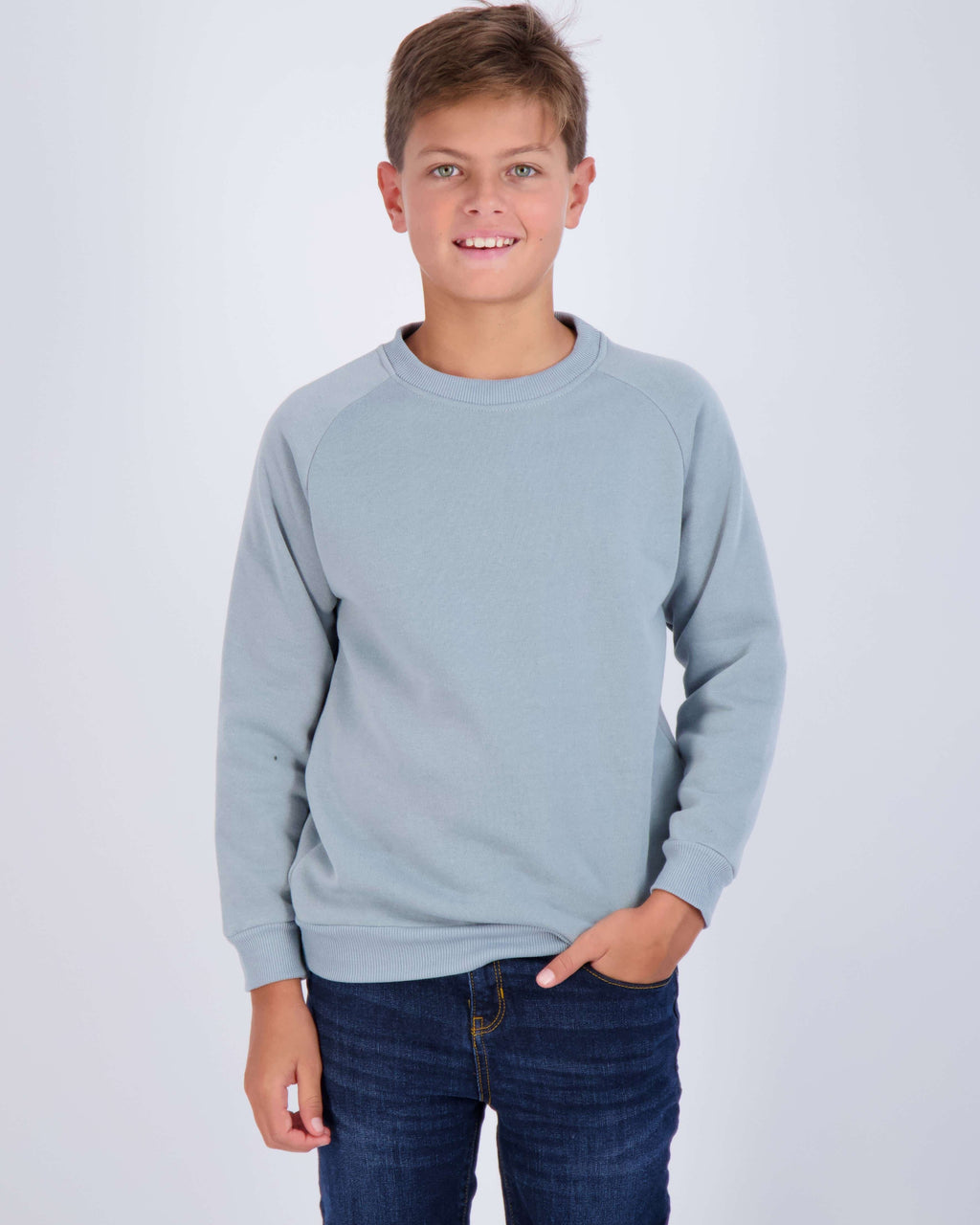 3 Pack: Boys Fleece Crew-Neck Pullover Sweatshirt